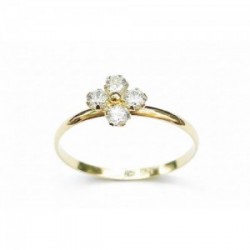 Anillo de oro de 18 quilates